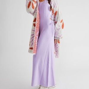 Free people eve sweater maxi dress